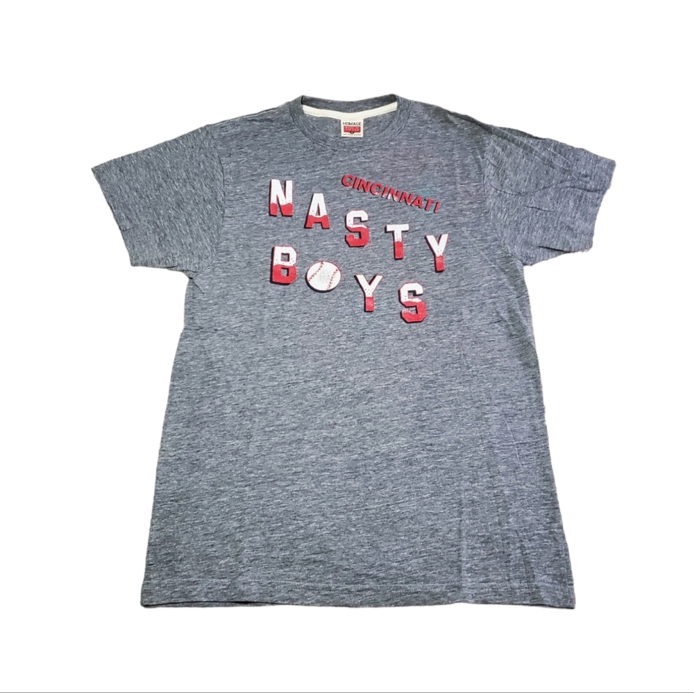 Old School Homage Cincinnati Nasty Boys tee